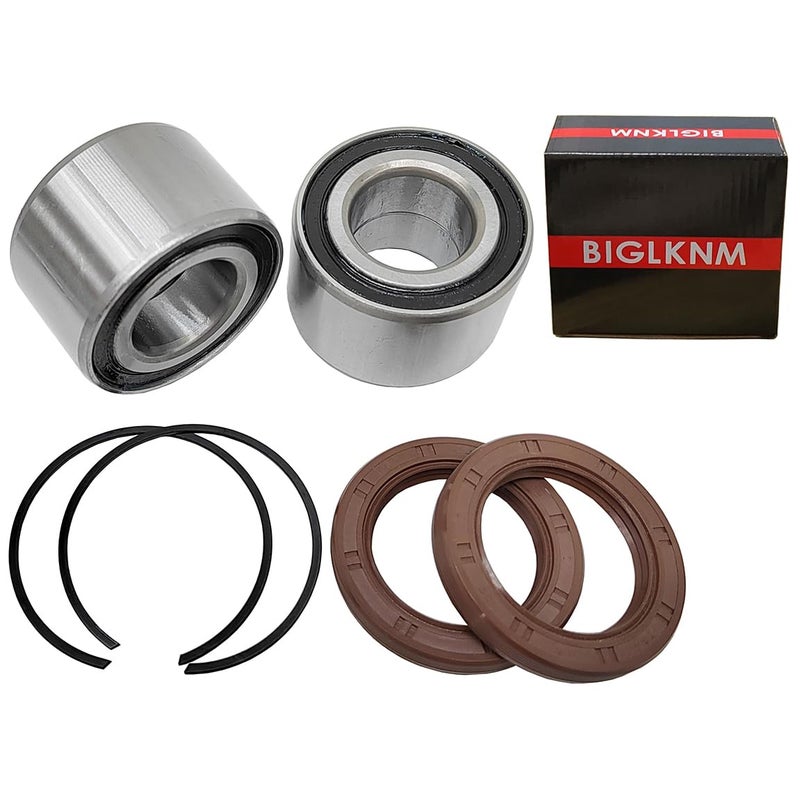 BIGLKNM Front Wheel Bearing Kit for Can-Am Defender/Commander/Maverick/Outlander/Renegade Replaces # 293350040 705400088 293350118 293370019 Front Wheel Dust Seal (2 Pcs) #293250246 - Image 1